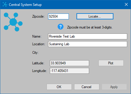 CentralSetup